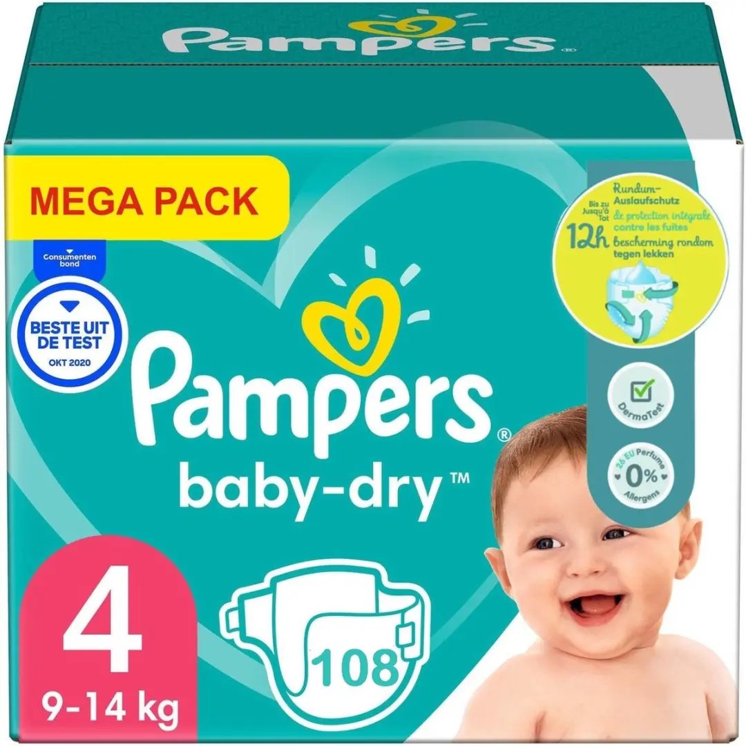 Pampers Baby Dry Maat 4