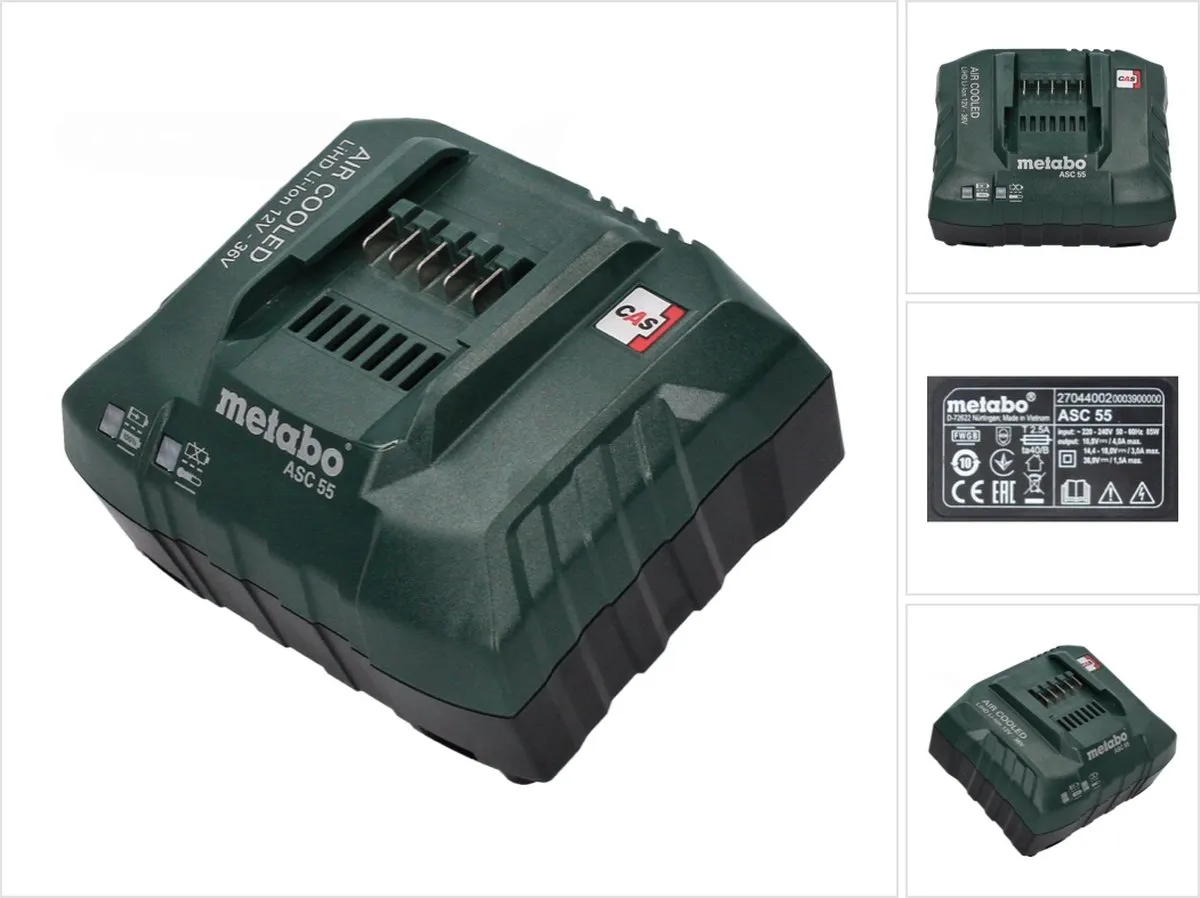 Metabo ASC 30-36V Acculader 627044000
