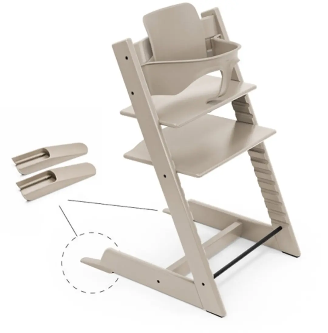 Stokke Tripp Trapp Babyset Cashmere Grey - 6-36 maanden