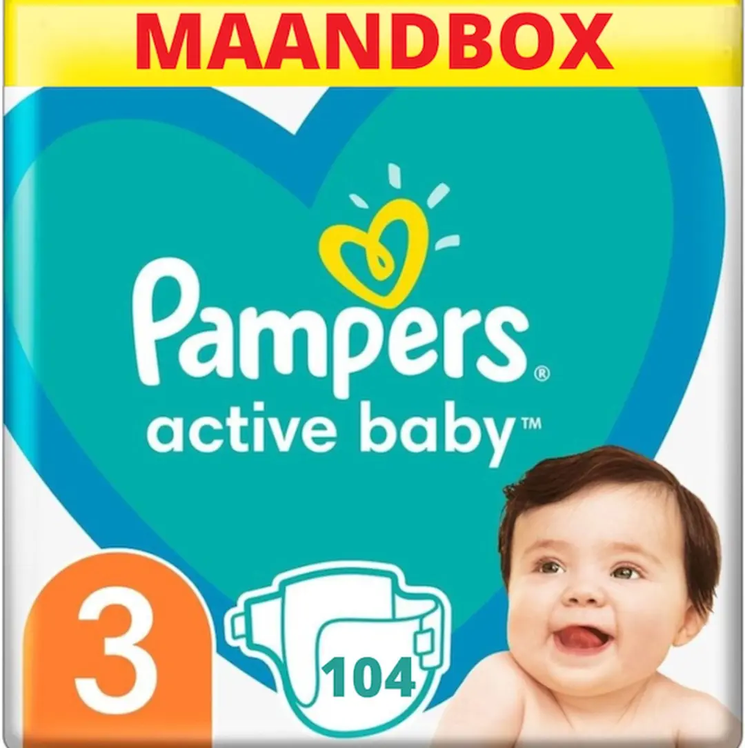 Pampers Active Baby Dry Maat 3 Megapack