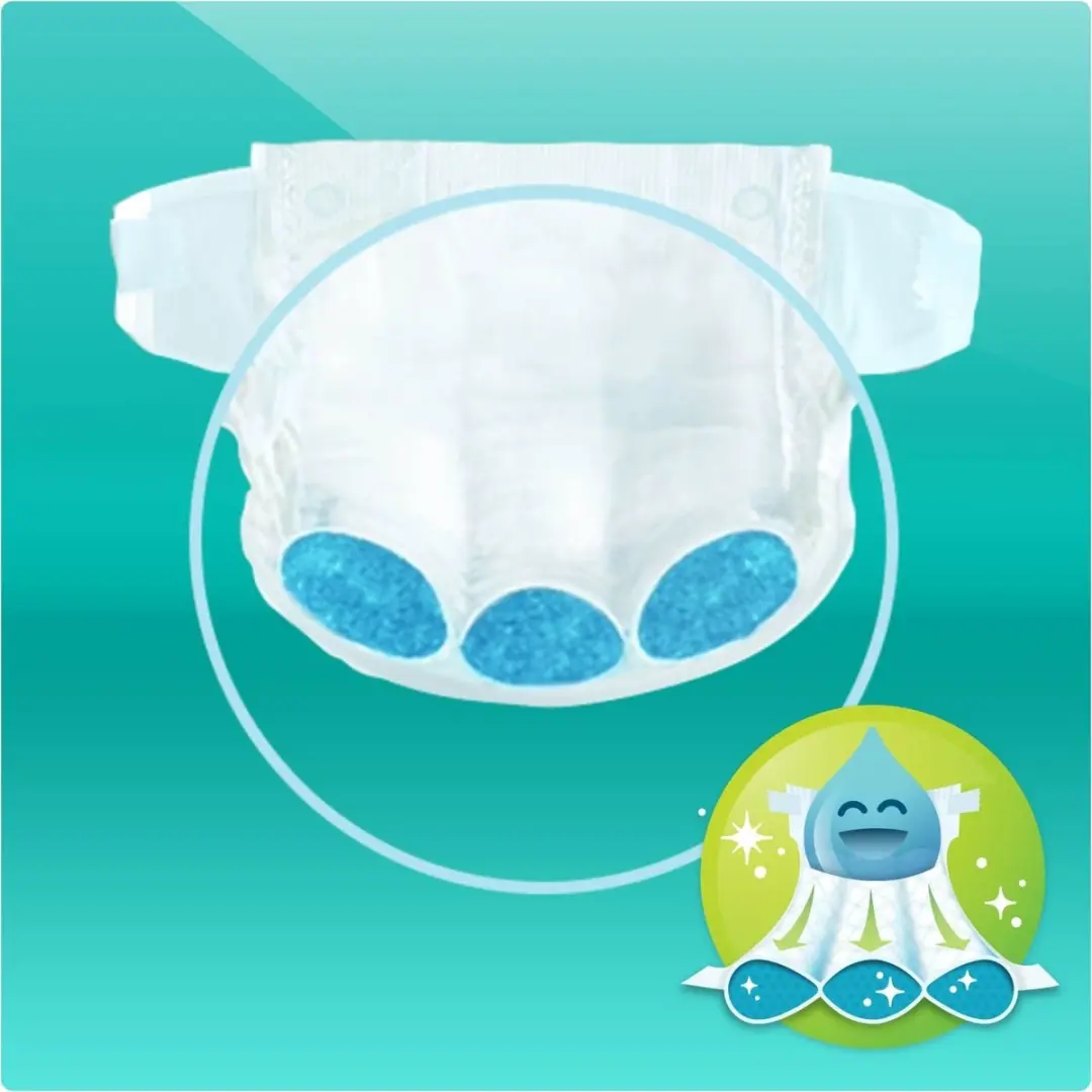 Pampers Active Baby Dry Maat 3 Megapack - 104 Stuks