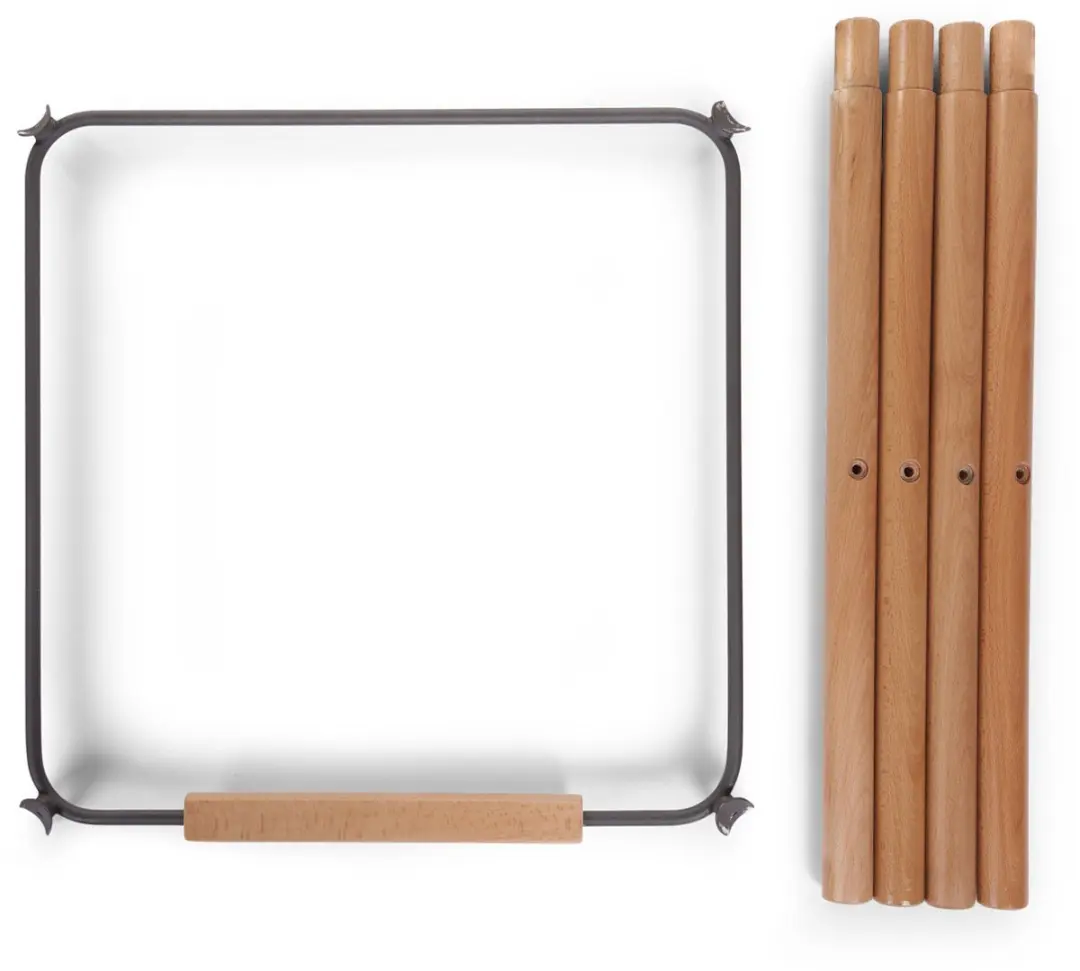 Childhome Evolu Extra Set Lange Poten - Hout - Naturel/Antraciet