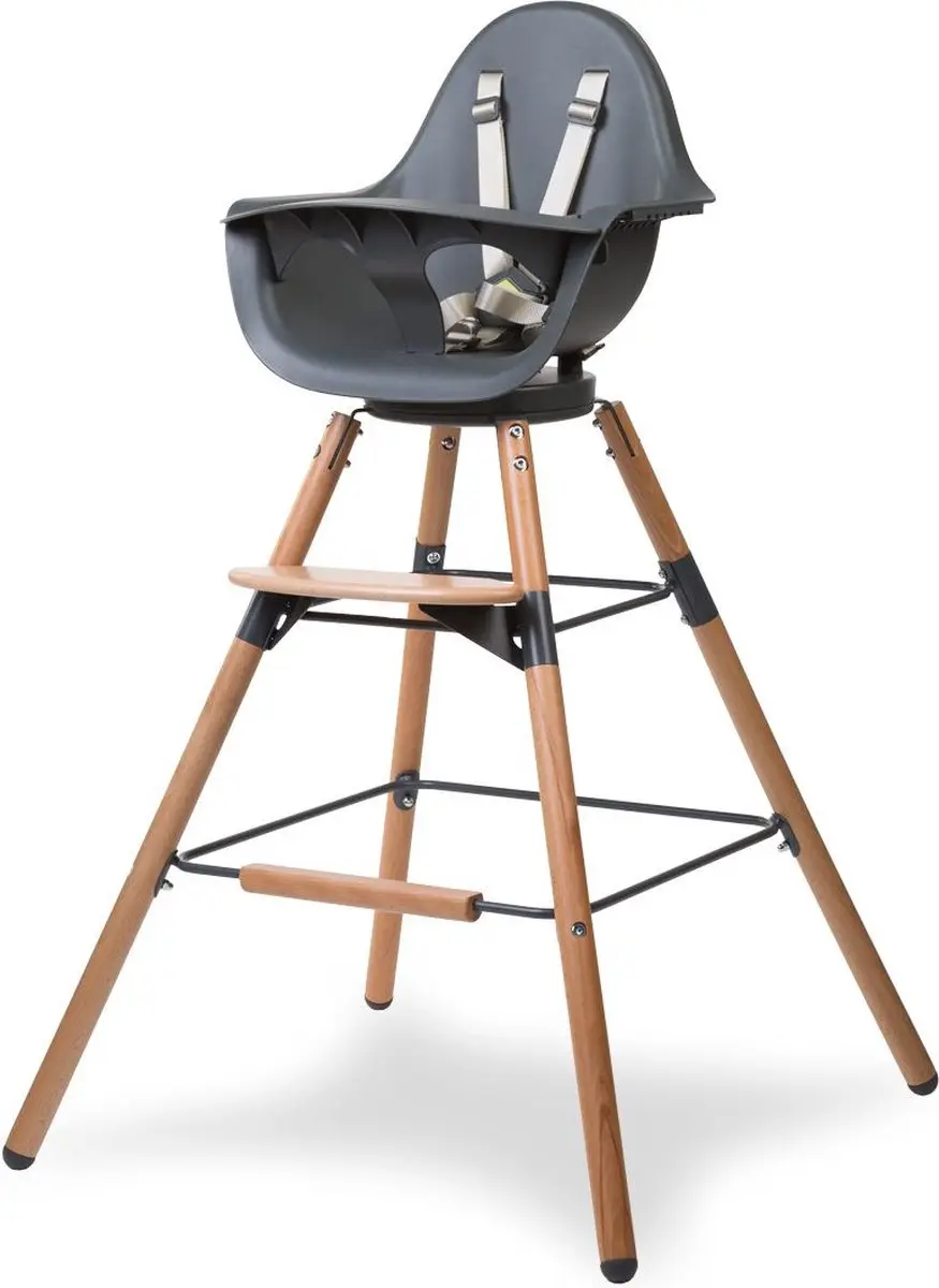 Childhome Evolu Extra Set Lange Poten - Hout - Naturel/Antraciet