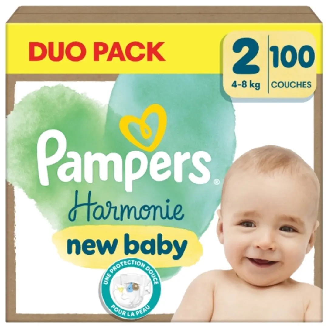 Pampers Harmonie Luiers Maat 2