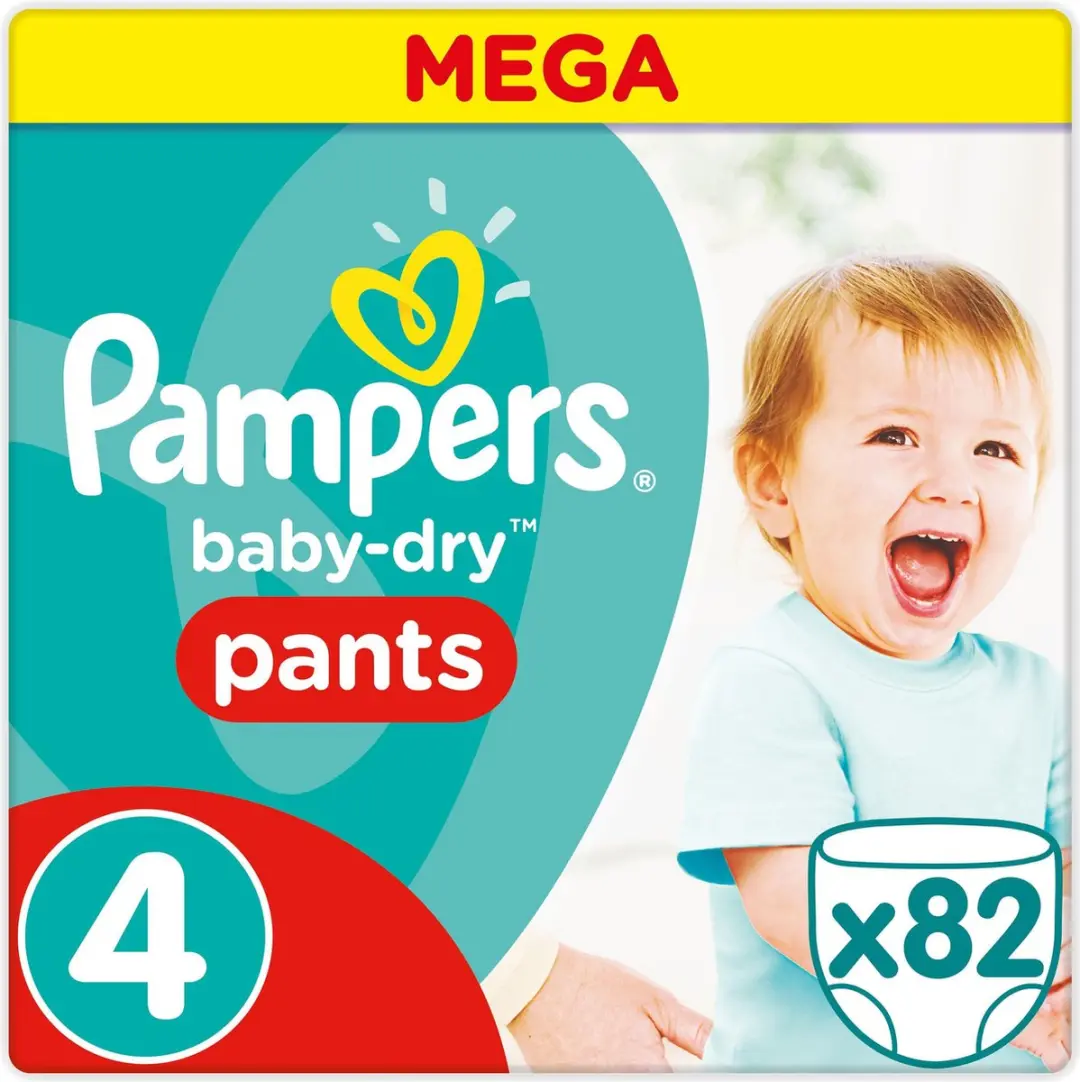 Pampers Baby-Dry Pants Maat 4 Maxi 8-14kg