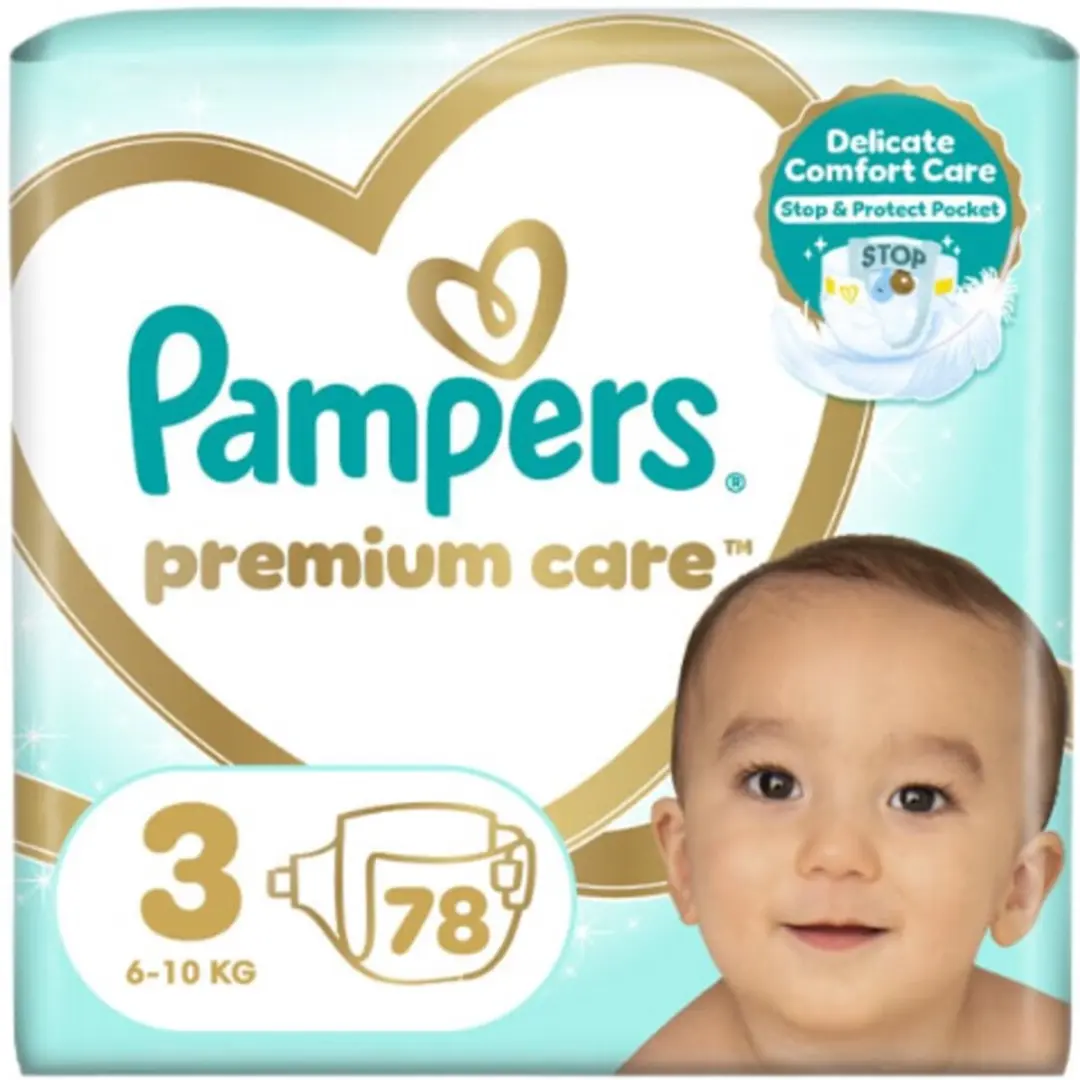Pampers Premium Care Luiers Maat 3 78 Stuks