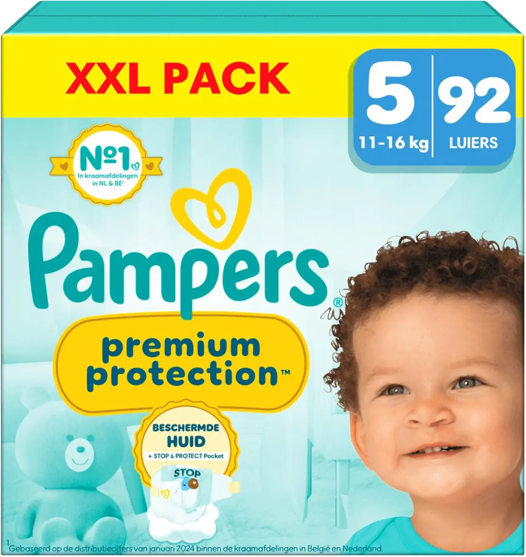 Pampers Premium Protection Maat 5 Luiers