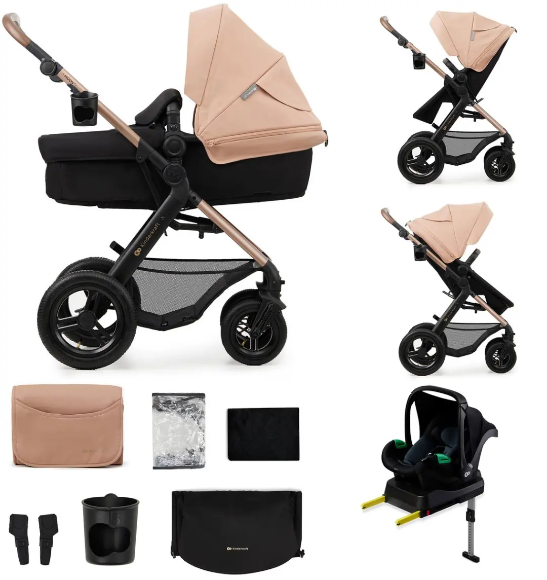 KinderKraft MOOV 2 AIR 4-in-1 Kinderwagen