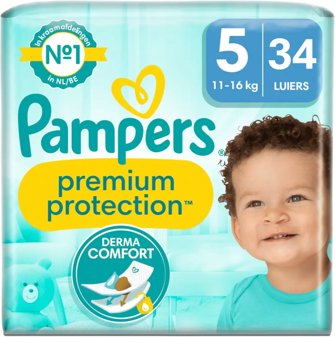 Pampers Premium Protection Maat 5 Luierbroekjes