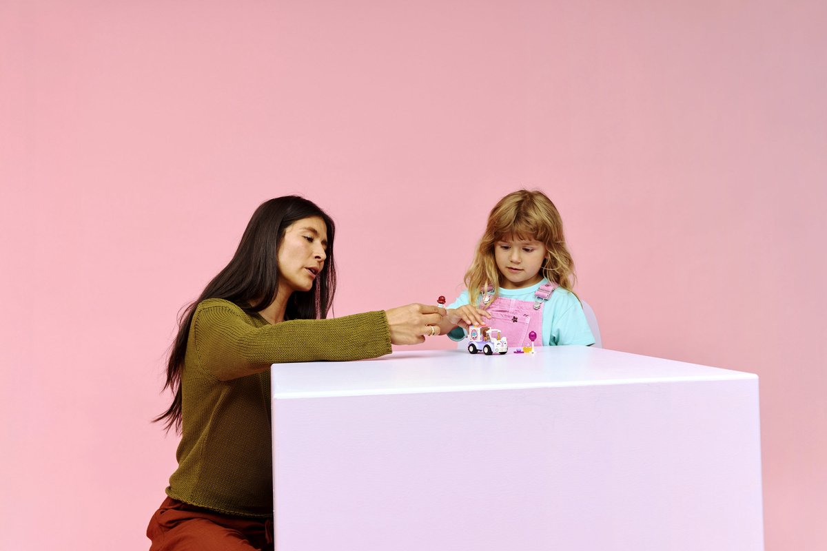 LEGO Friends eenhoorn taart foodtruck - speelset voor kinderen.