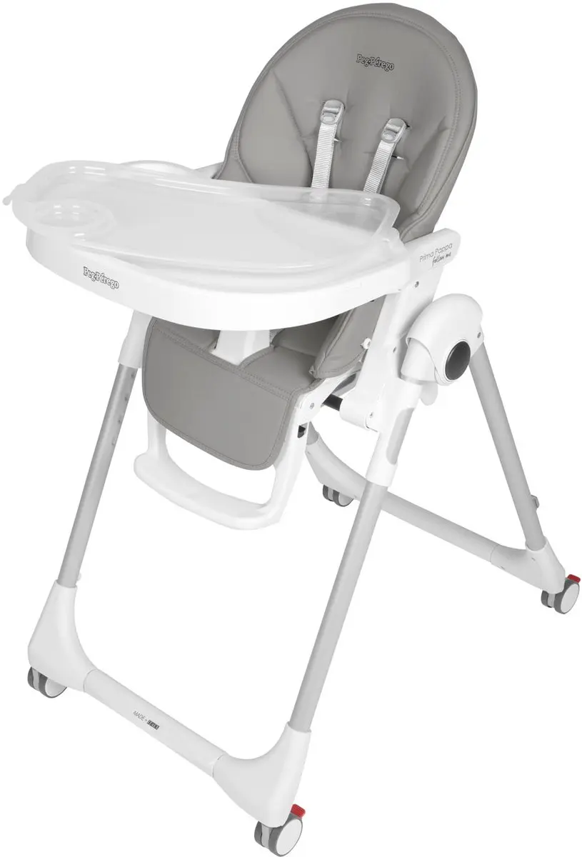 Peg Perego Prima Pappa Follow Me Kinderstoel - Grijs