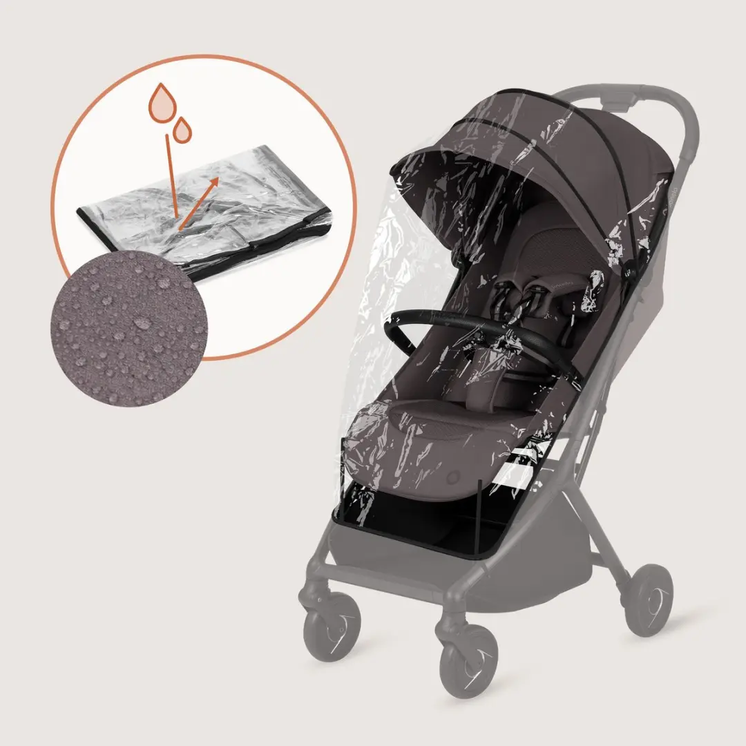 Lionelo Sia Regenhoes Buggy - Transparant