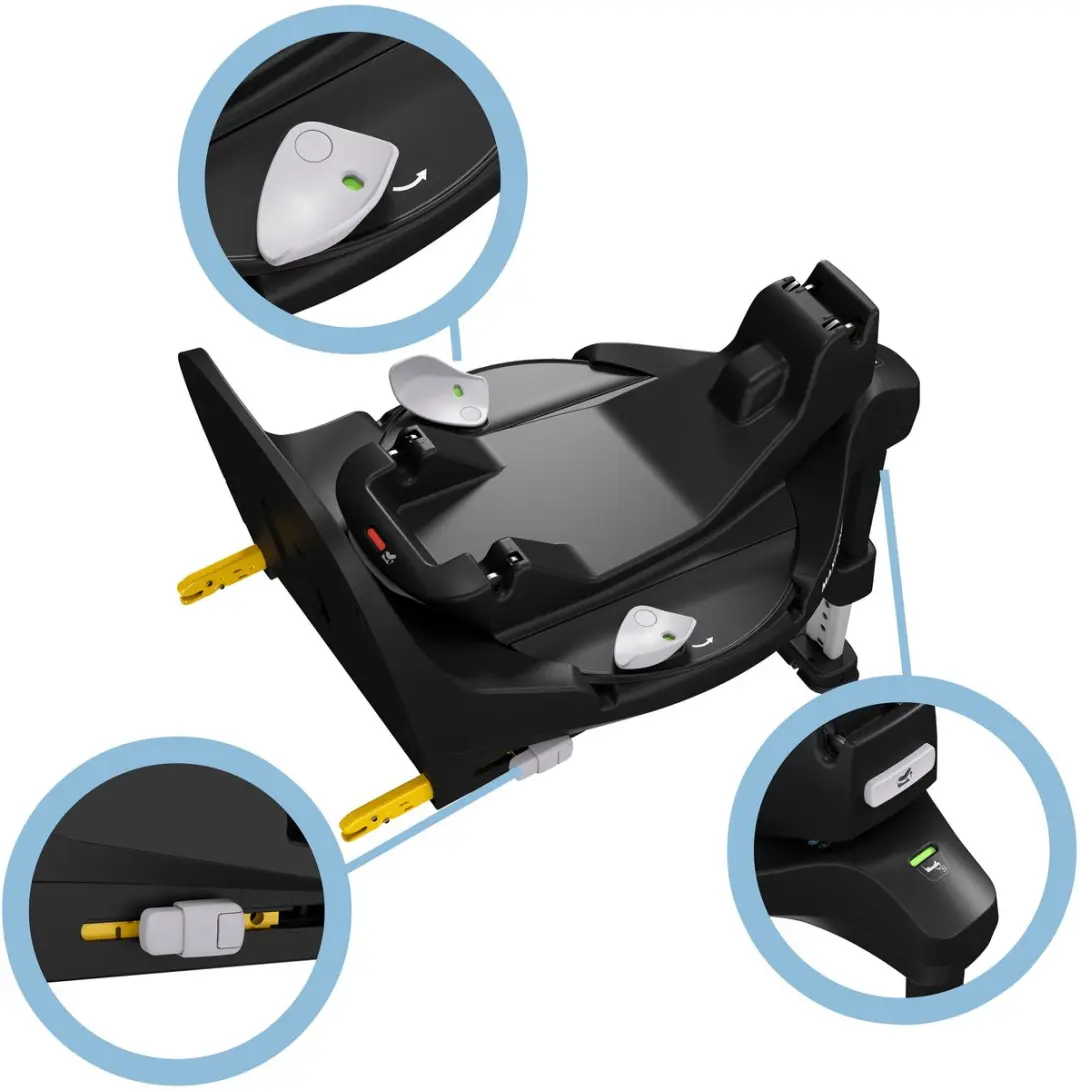 Maxi-Cosi Oxford Plus FamilyFix 360 Pro2 Twillic Black - Adapters Bundel