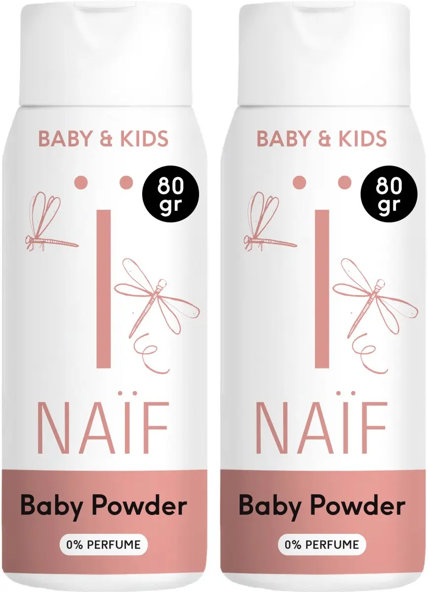 Naïf Babypoeder 2x80g