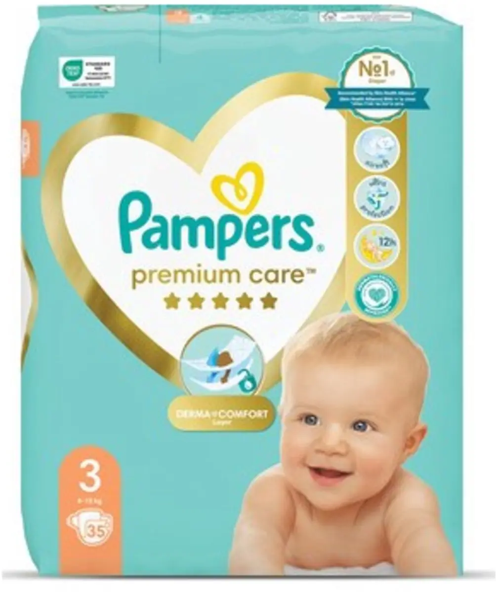 Pampers Premium Care Luiers Maat 3 120 Stuks