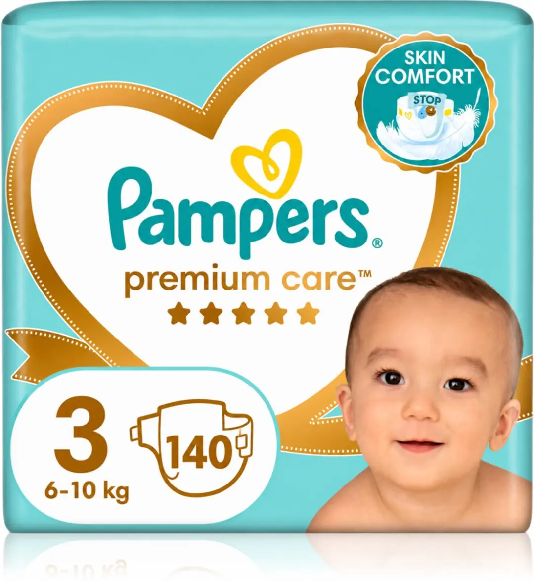 Pampers Premium Care Luiers Maat 3 120 Stuks