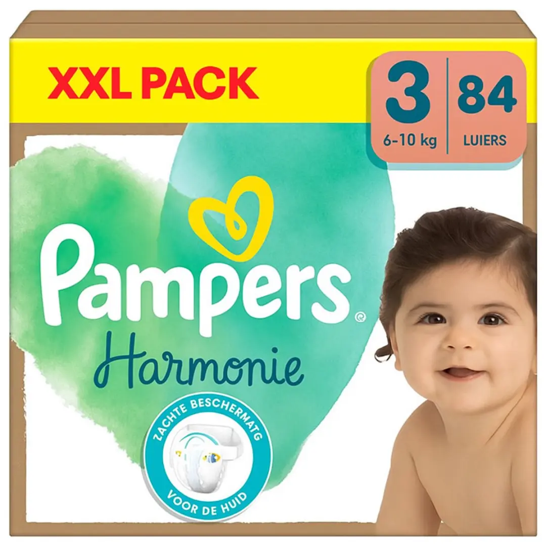 Pampers Harmonie Luier Maat 3 - 84 Stuks