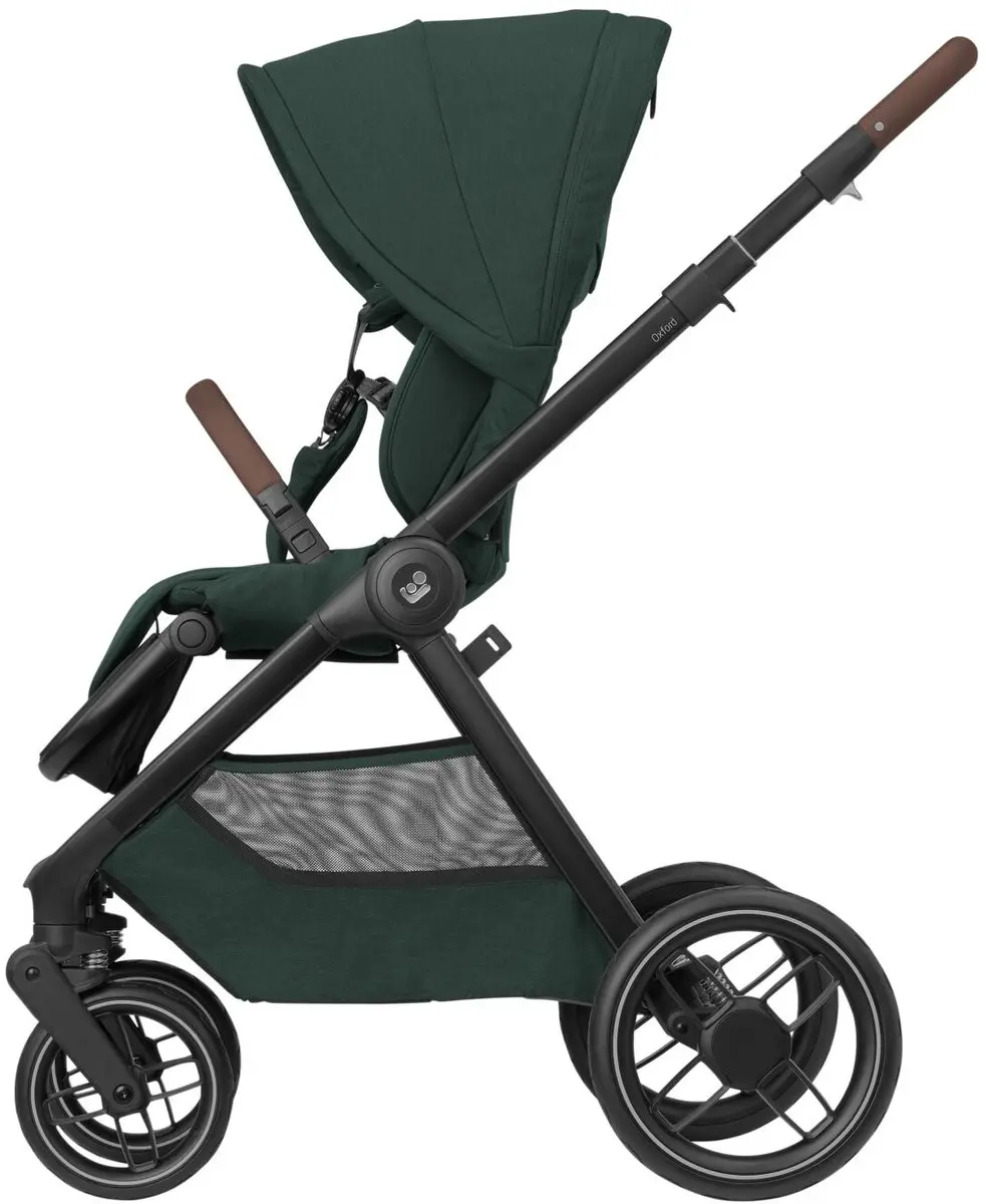 Maxi-Cosi Oxford Plus FamilyFix 360 Pro2 Twillic Green - Adapters Bundel