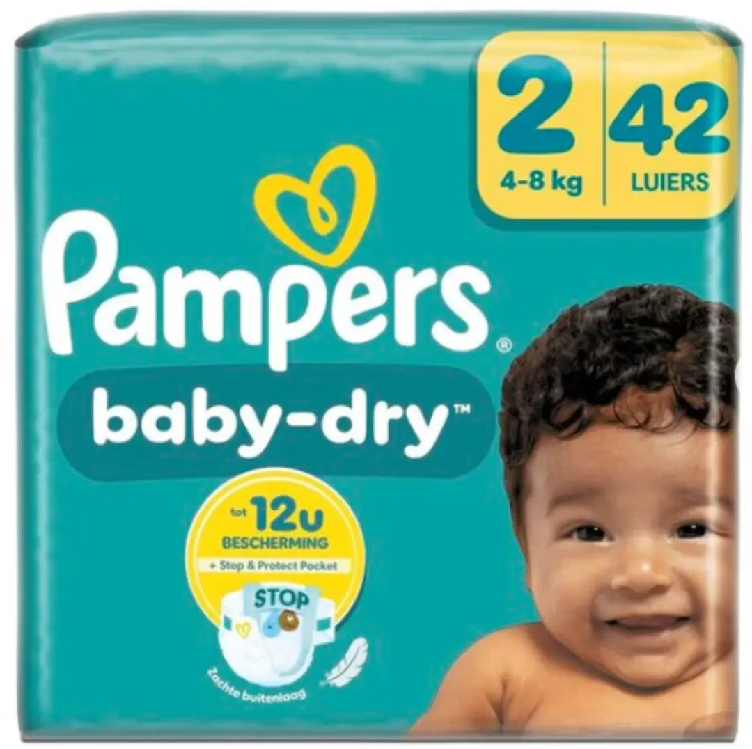 Pampers Baby Dry Luiers Maat 2 42 Stuks