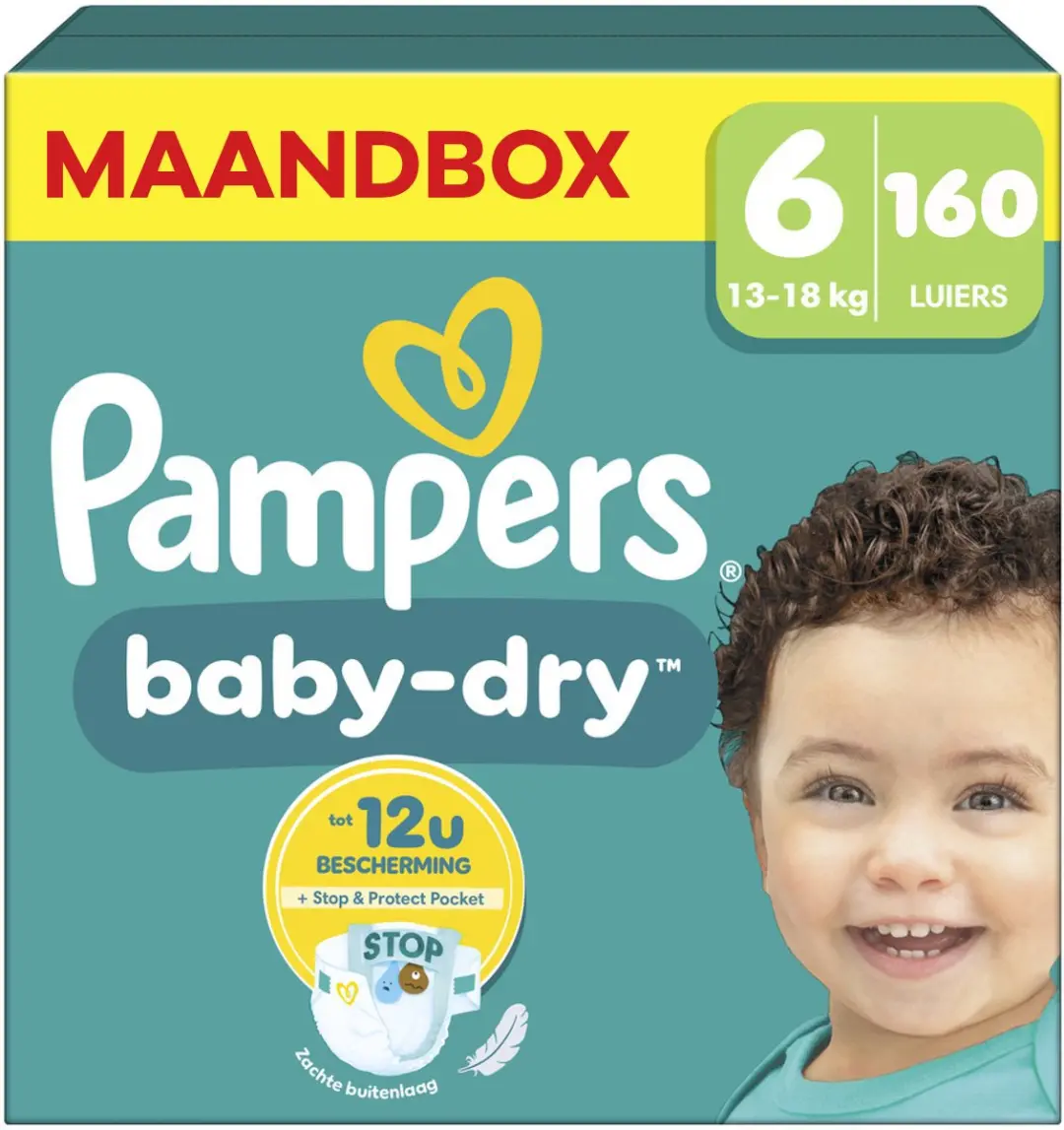 Pampers Baby Dry Maat 6 Luiers
