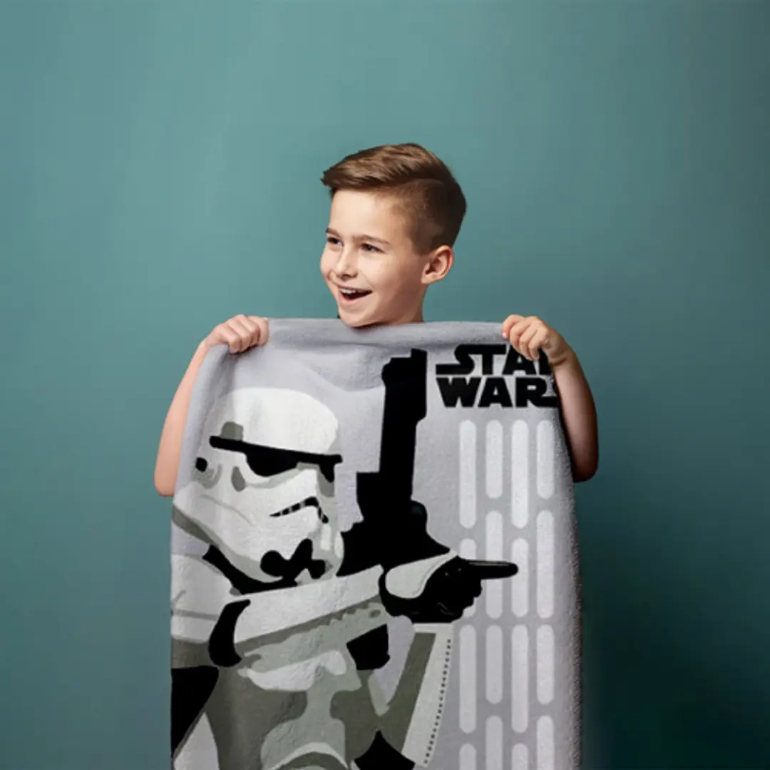 Star Wars Stormtrooper Badhanddoek 60x120cm - Grijs