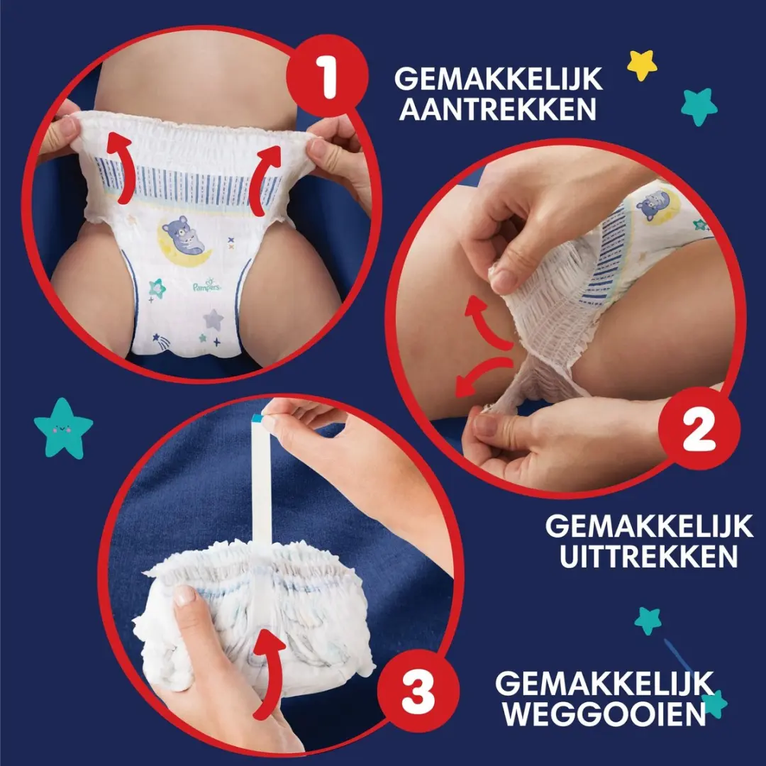 Pampers Baby Dry Night Pants Maat 6 - 90 Stuks