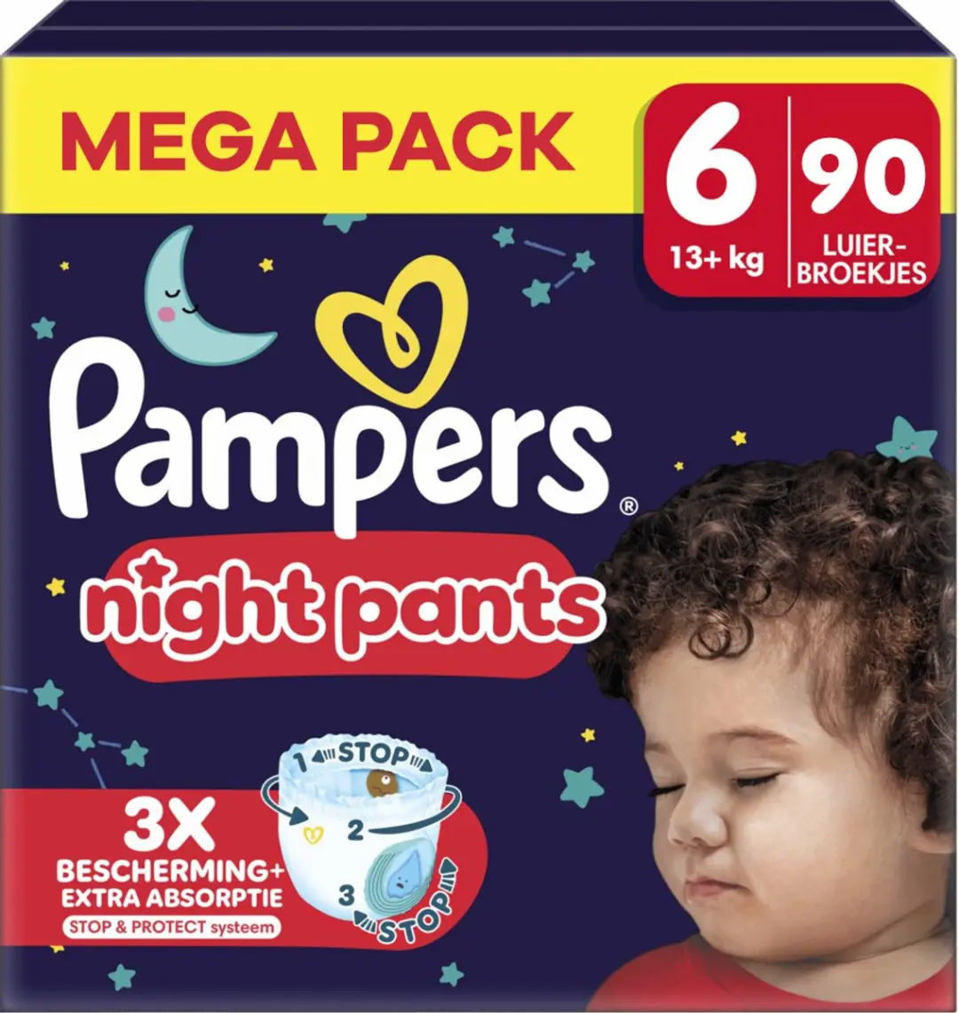 Pampers Baby Dry Night Pants Maat 6