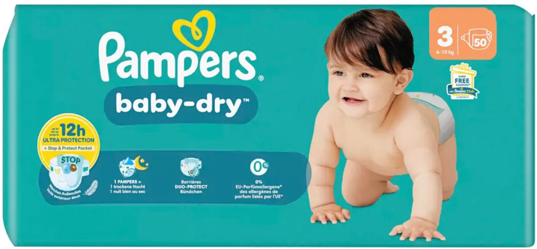 Pampers Baby Dry Luiers Maat 3 6-10kg