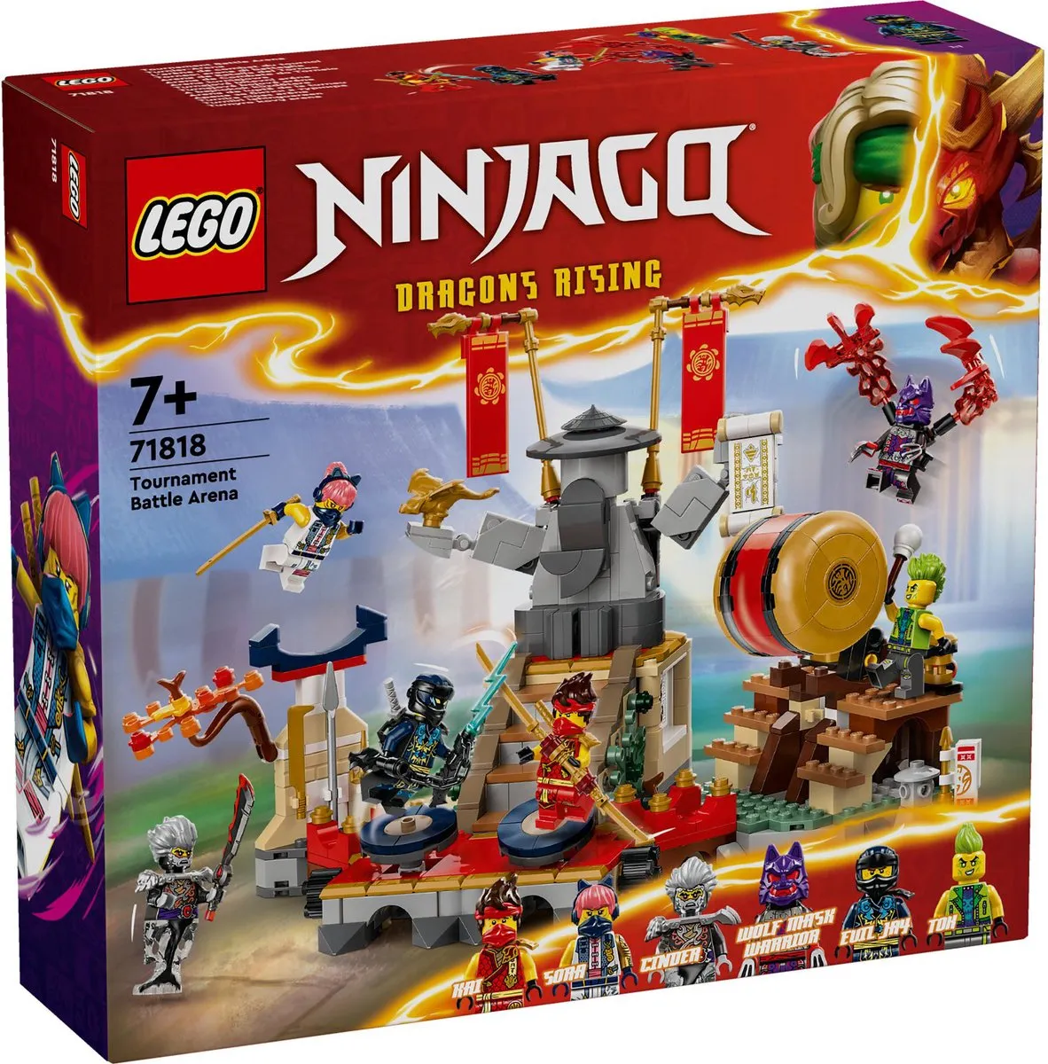 LEGO Ninjago Toernooi Gevechtsarena 71818