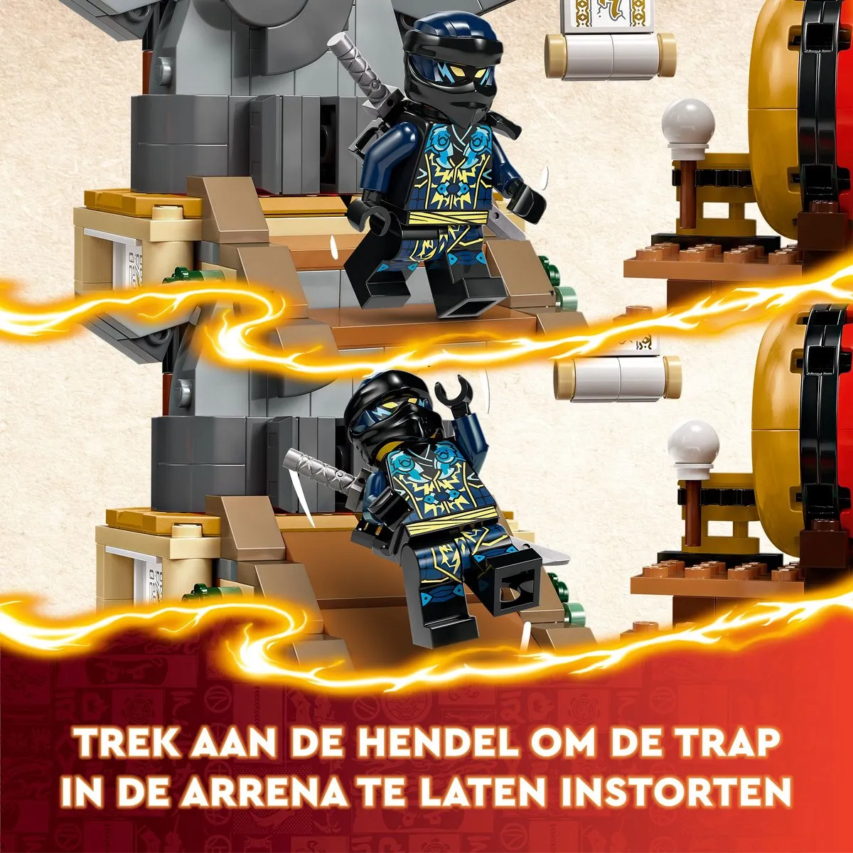 LEGO Ninjago Toernooi Gevechtsarena 71818 - 659 Stukken - afbeelding 3 van 6