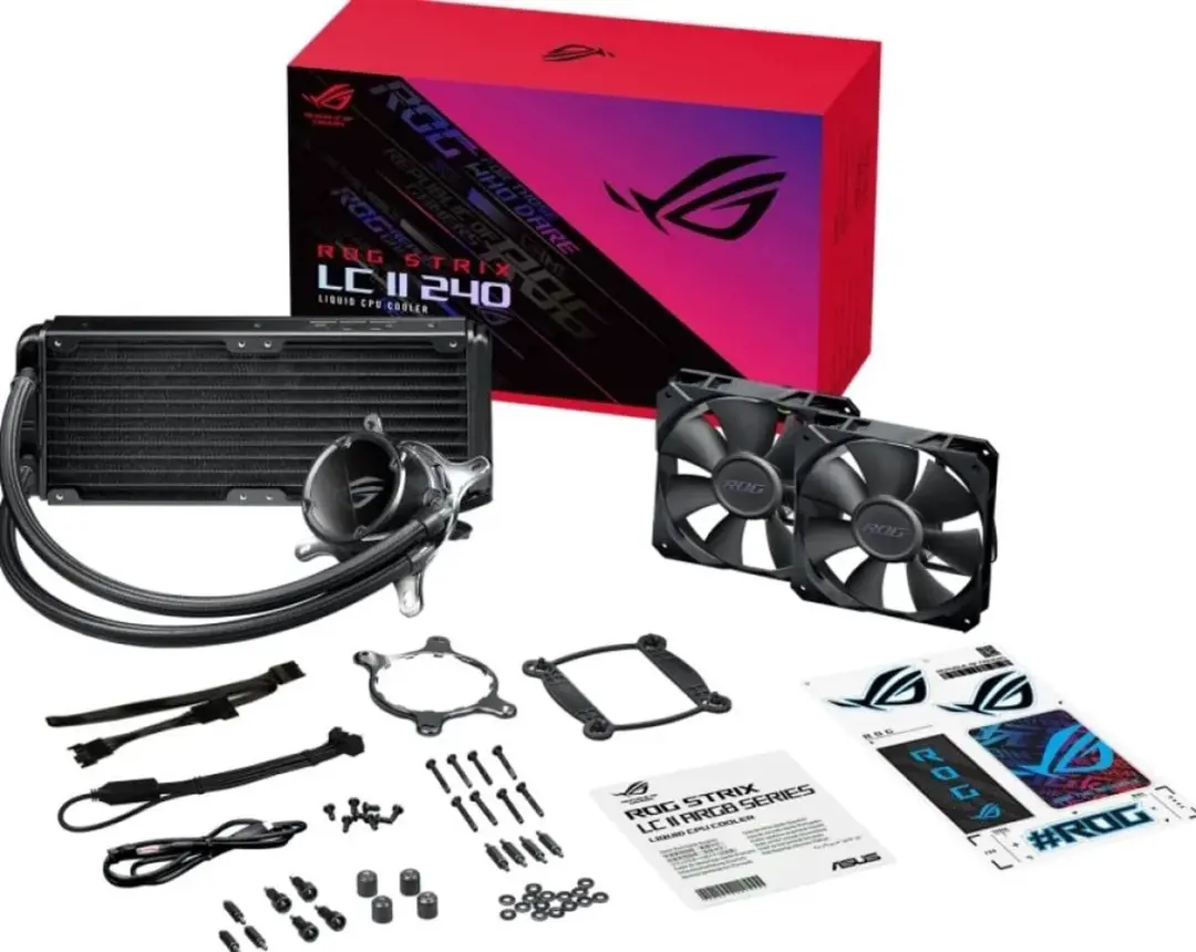 ASUS ROG STRIX LC II 360 Waterkoeler - 3x120mm - Zwart