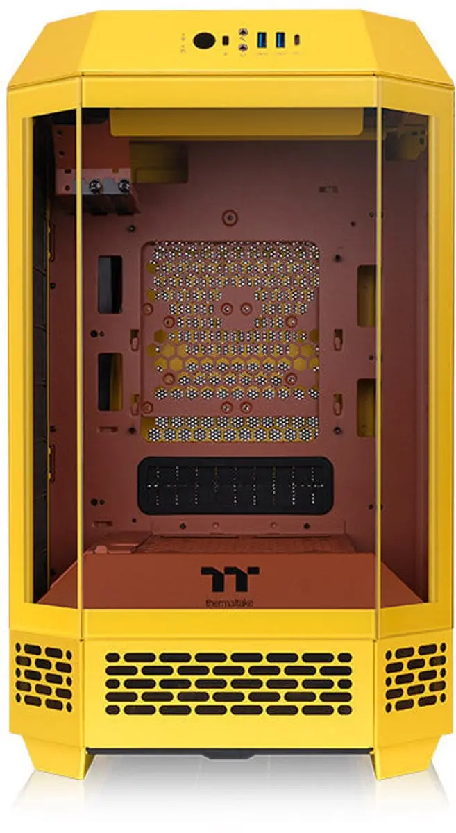 Thermaltake The Tower 250 Mini Tower CA-1Z9-00SMWN-00 - Geel