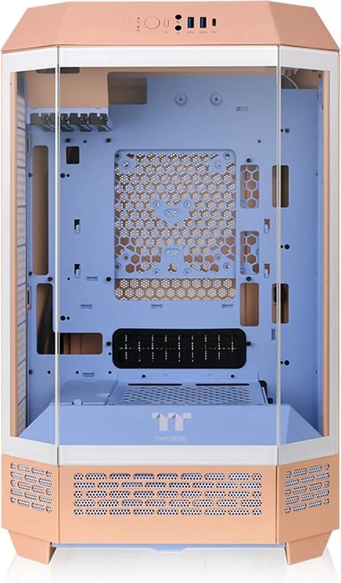 Thermaltake Tower 300 CA-1Y4-00SKWN-00 Micro Tower - Perzik - afbeelding 6 van 6