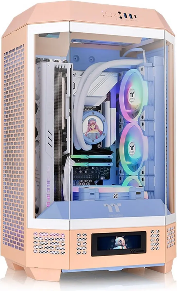 Thermaltake Tower 300 CA-1Y4-00SKWN-00 Micro Tower - Perzik