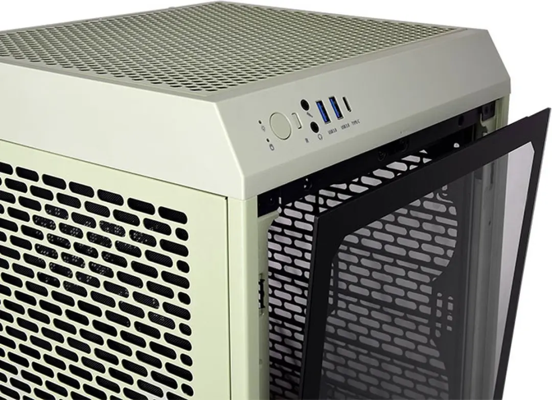 Thermaltake Tower 200 CA-1X9-00SEWN-00 Mini Tower - Groen