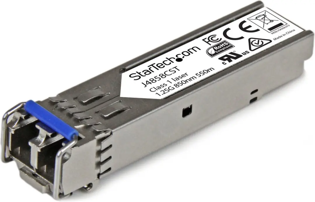 Startech J4858CST MultiMode SFP Glasvezelmodule - Zilver - afbeelding 5 van 6
