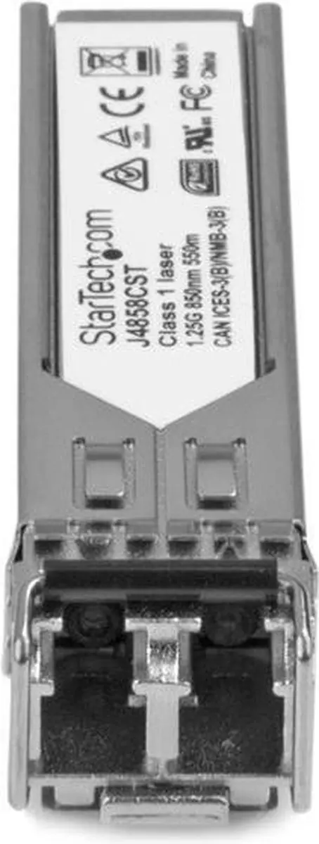 Startech J4858CST MultiMode SFP Glasvezelmodule - Zilver - afbeelding 4 van 6