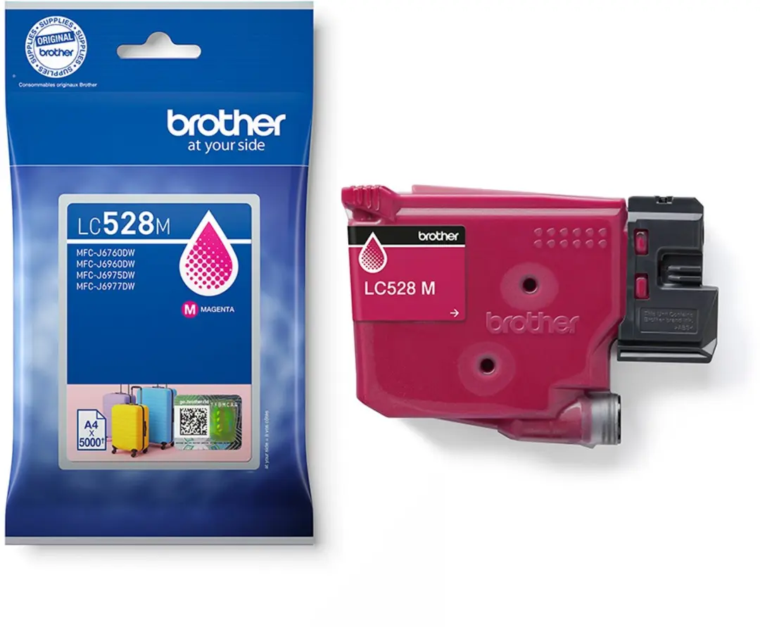 Brother LC528XLM Inktcartridge - Magenta - XL - afbeelding 6 van 6