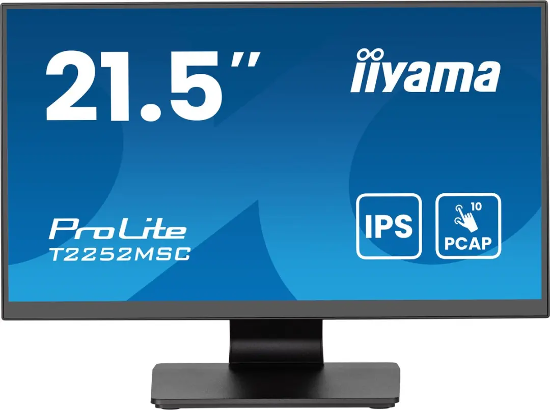 iiyama ProLite T2252MSC-B2AG Touchscreen Monitor 21.5" Full HD - Zwart - afbeelding 6 van 6