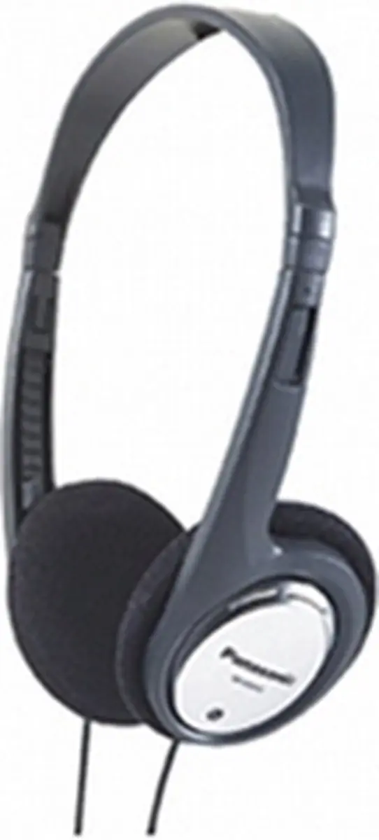 Panasonic RP-HT030 On-Ear Koptelefoon - Lichtgewicht - Zwart/Zilver