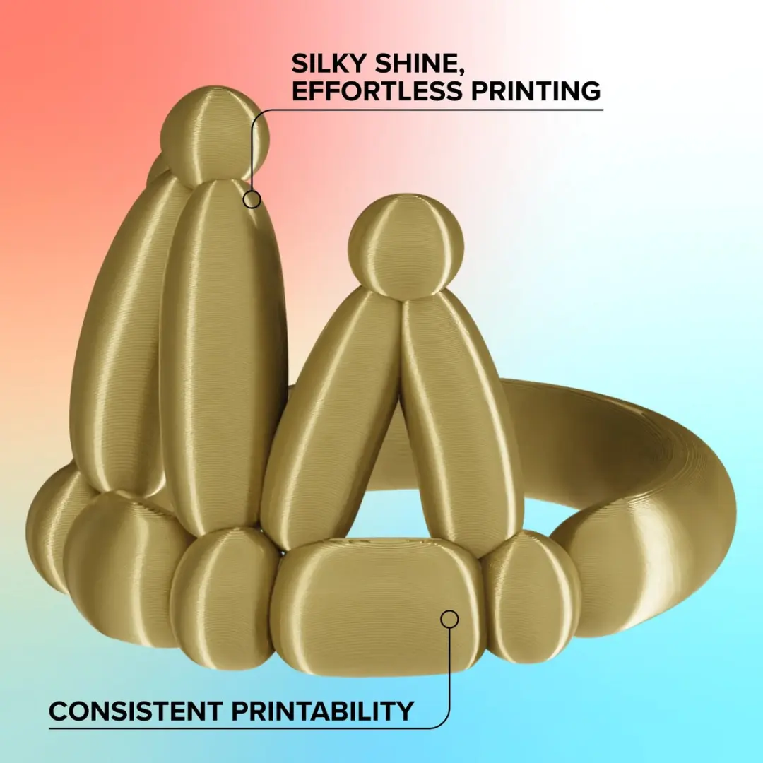 Polymaker Panchroma Silk PLA 1,75mm - 1kg Messing