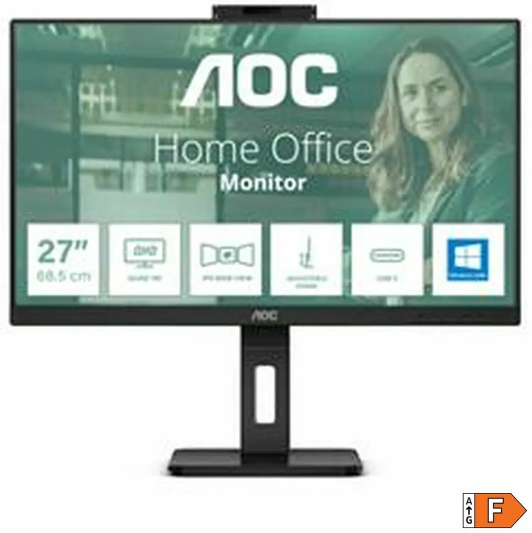 AOC Q27P3QW Monitor 27" IPS - Zwart