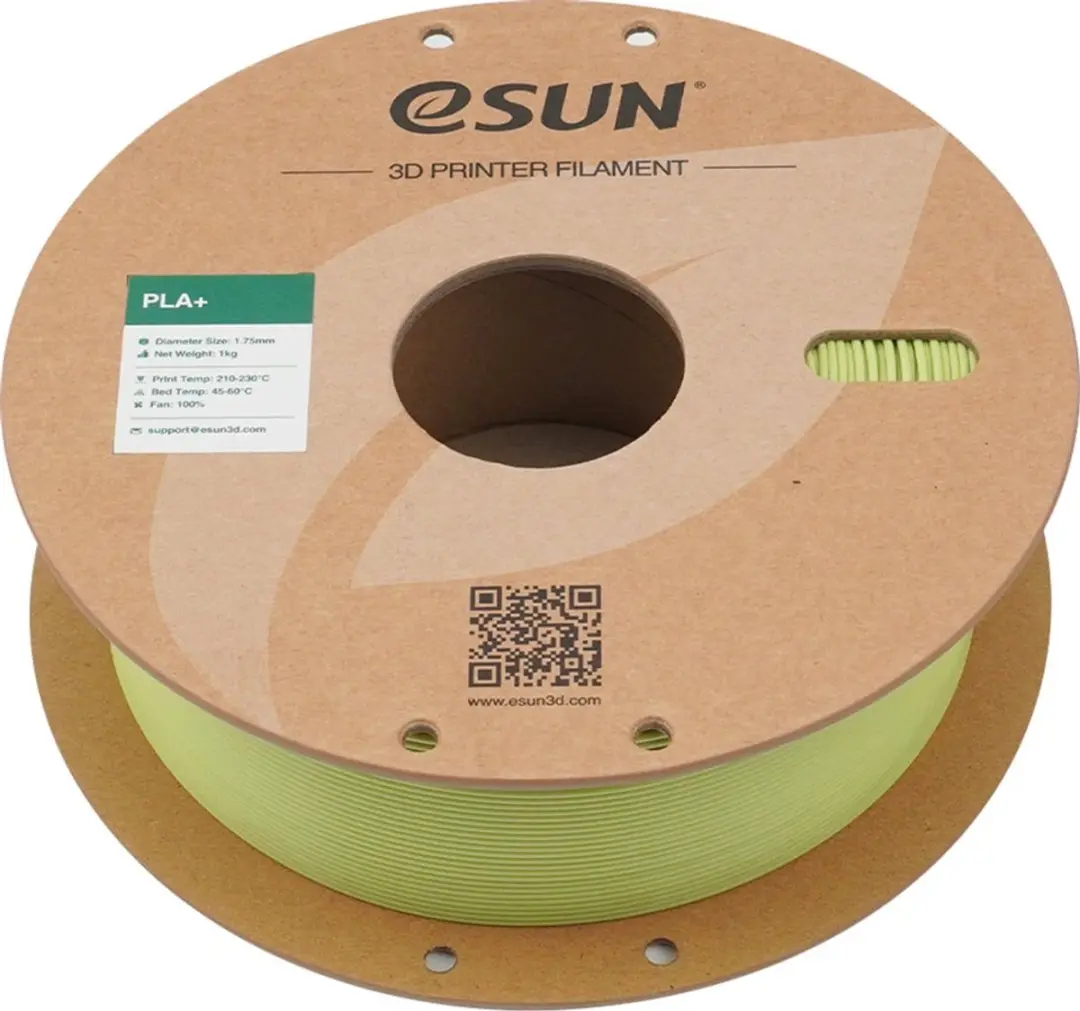 ESUN PLA+ Matcha Groen 1.75mm 3D Printerfilament 1kg