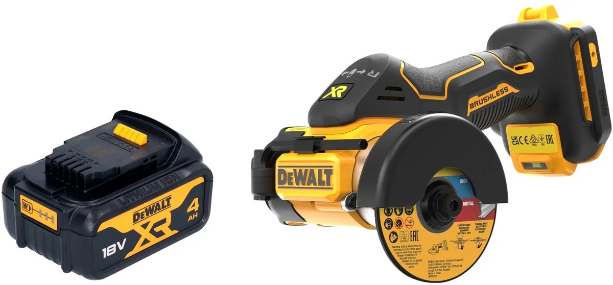 DeWalt DCS438N Multimaterialensnijder 18V 76mm