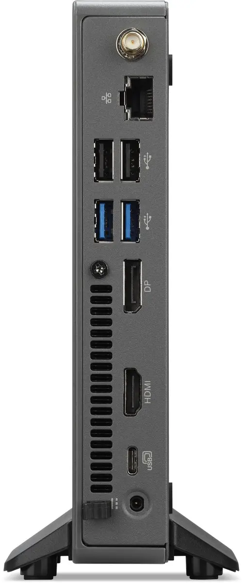 Acer Veriton 2000 Mini N2595GT Mini PC - 16GB RAM 512GB SSD - Zwart - afbeelding 6 van 6