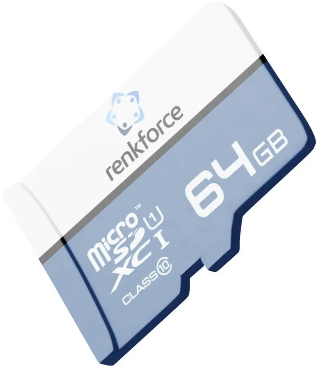 Renkforce RF-mSDC-64GB microSD-kaart 64GB - Class 10 UHS-I
