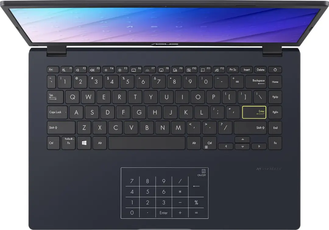 ASUS E410KA Laptop 14" Full HD - 4GB/128GB SSD - Zwart