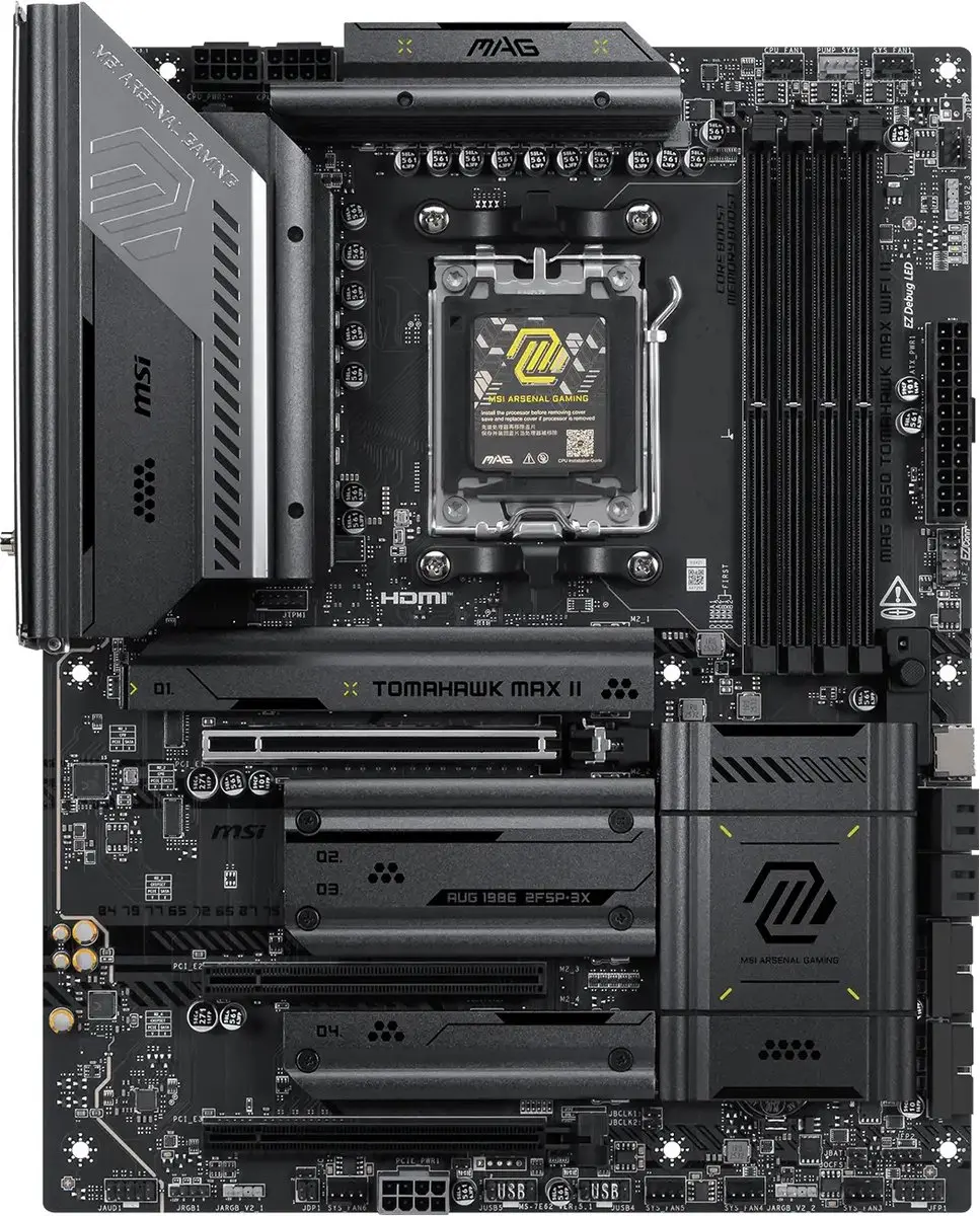 MSI MAG B850 Tomahawk Max WiFi II Moederbord
