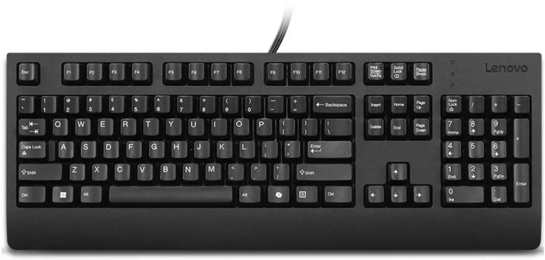 Lenovo 4Y41R64588 Toetsenbord - Amerikaans Layout - 104 Toetsen - Zwart