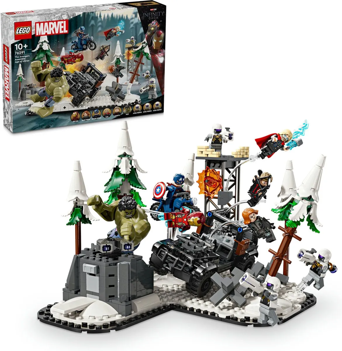 LEGO Marvel Age of Ultron Assemble 76291 - 613 Stukken